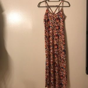 Multicolored Floral Maxi Dress